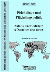 Cover: MGWU 3/03 - Fluechtlin und Fluechtlingspolitik