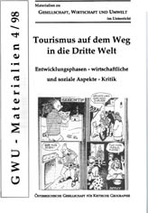Cover: GWU-Materialien 4/98 - Tourismus auf dem Weg in die Dritte Welt