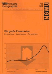 Cover: MGWU 40 (2009) - DIE GROSSE FINANZKRISE