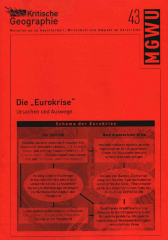 Cover: MGWU 43 (2012) - DIE EUROKRISE